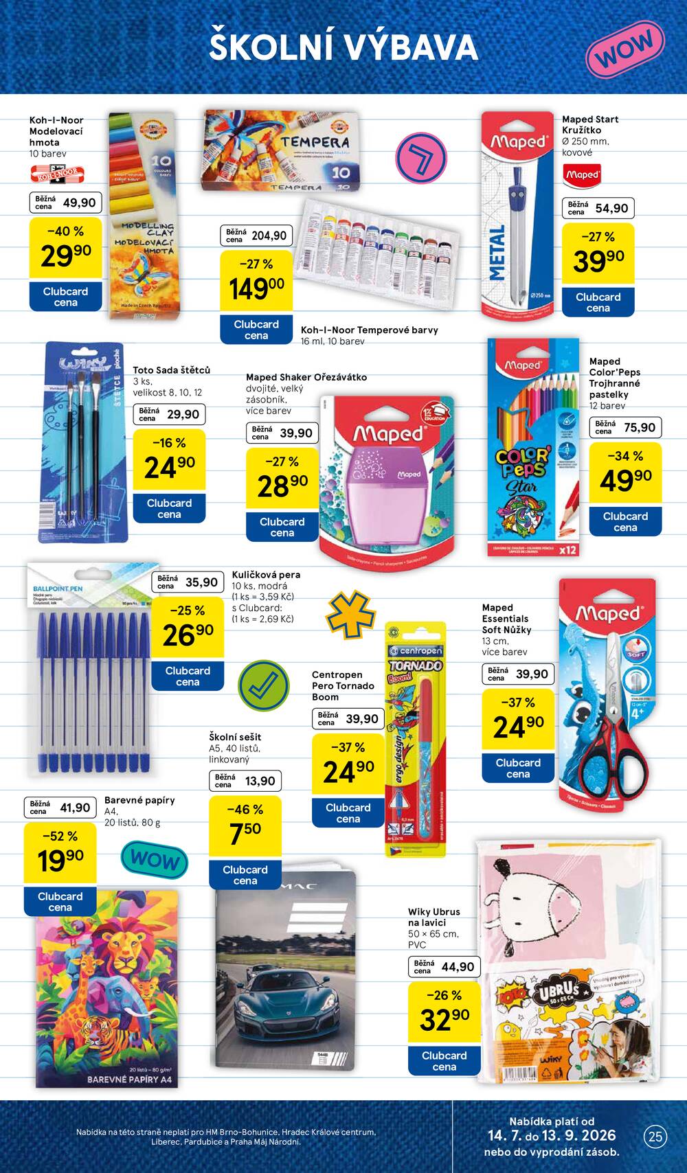 Tesco hypermarkety od 22.7. do 28.7.2026