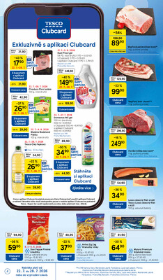 Tesco hypermarkety od 22.7. do 28.7.2026
