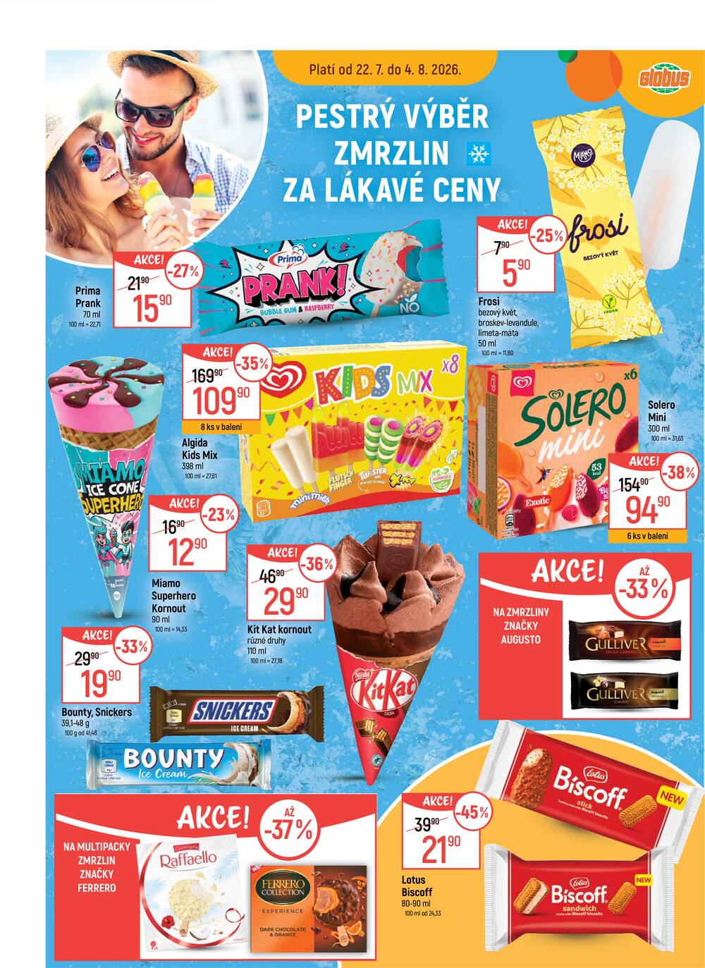 Leták Globus - Akční leták Globus 22.7. - 28.7.2026 - Globus České Budějovice - strana 2