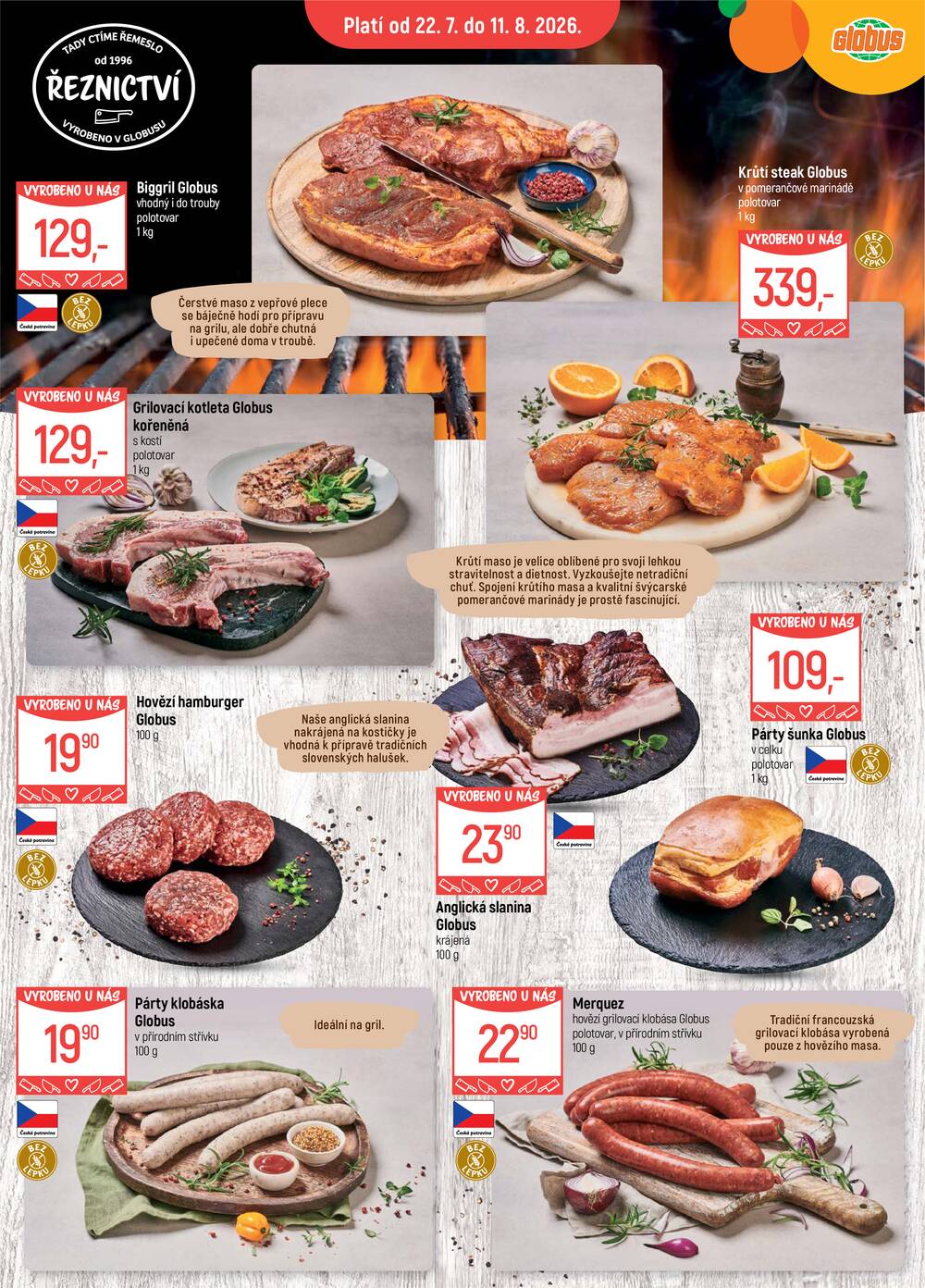 Akční leták Globus 22.7. - 28.7.2026 - Globus Havířov