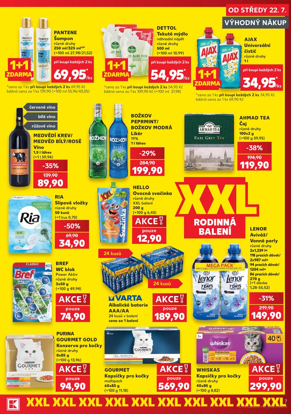 Leták Kaufland - Kaufland 22.7. - 28.7. - Kaufland - Třeboň - strana 7 Leták Kaufland - Kaufland 22.7. - 28.7. - Kaufland - Třeboň - strana 7