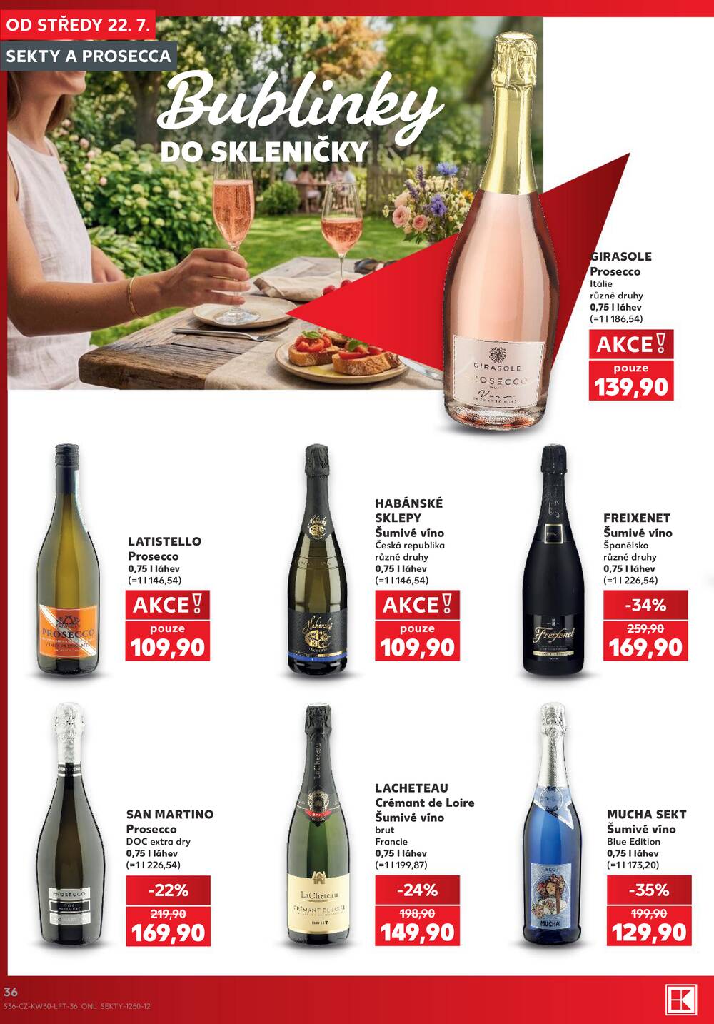 Leták Kaufland - Kaufland 22.7. - 28.7. - Kaufland - Praha 3 (Jarov) - strana 36