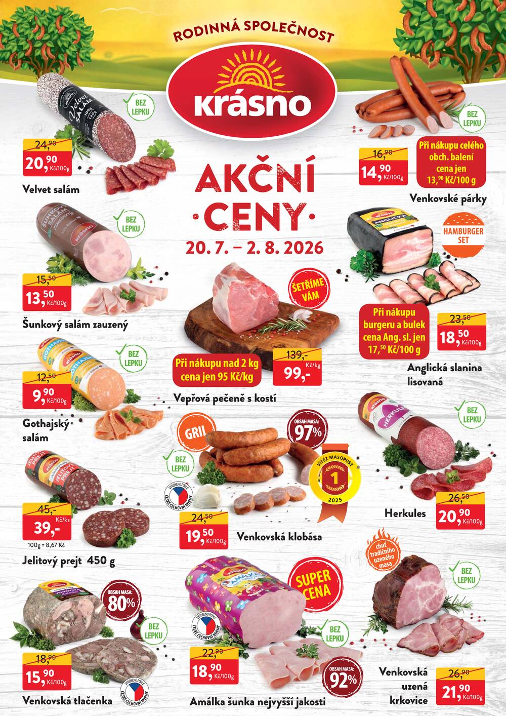Leták Krásno - Krásno od 20.7. do 2.8.2026 - strana 1 Leták Krásno - Krásno od 20.7. do 2.8.2026 - strana 1