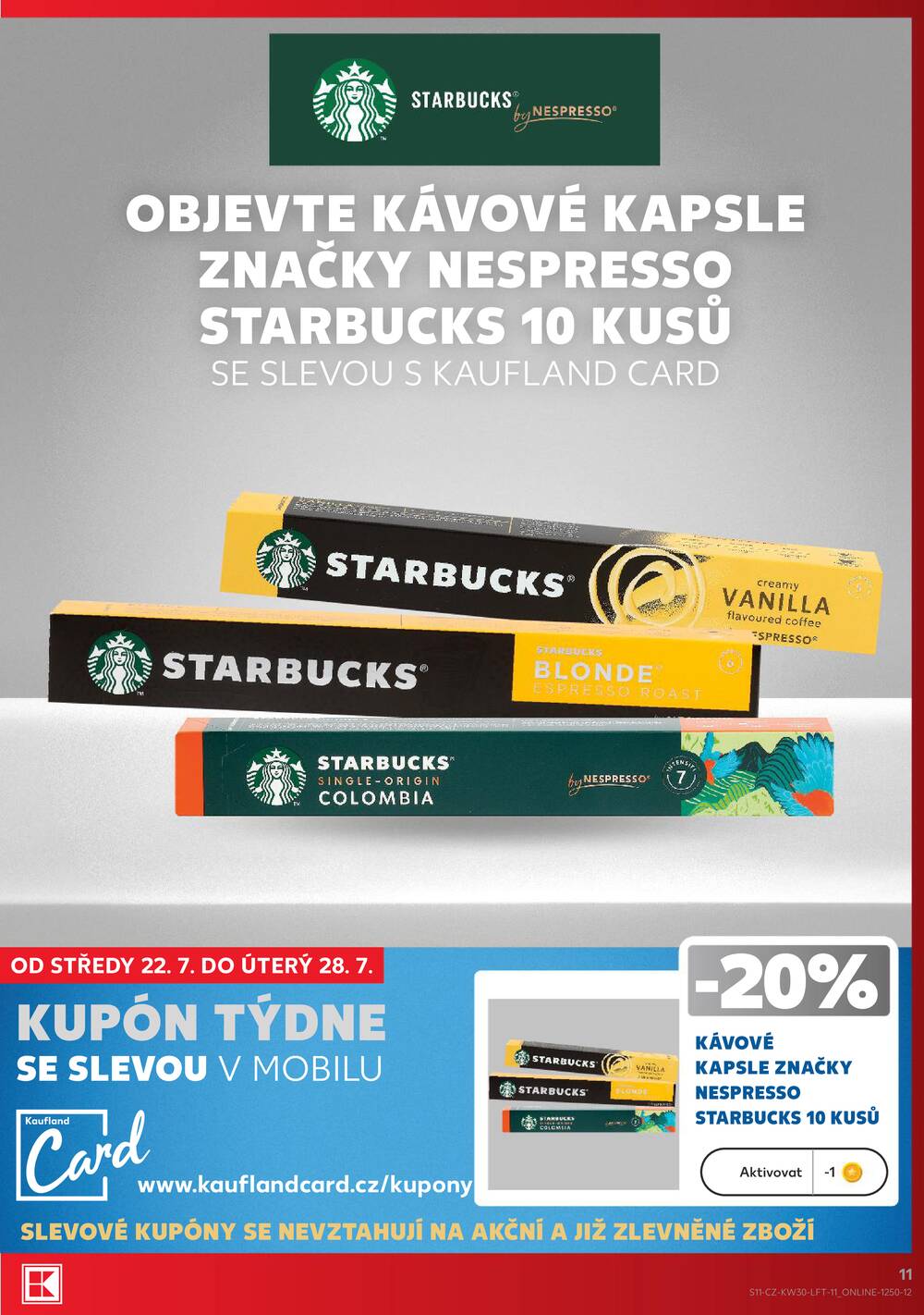 Leták Kaufland - Kaufland 22.7. - 28.7. - Kaufland - Litoměřice - strana 11