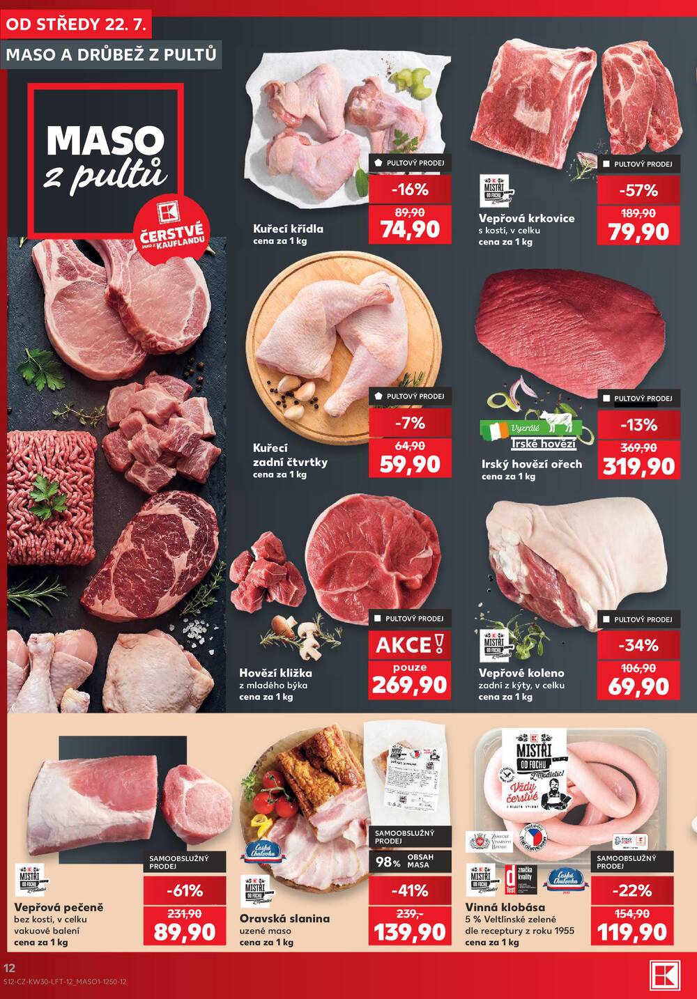 Leták Kaufland - Kaufland 22.7. - 28.7. - Kaufland - Litoměřice - strana 12