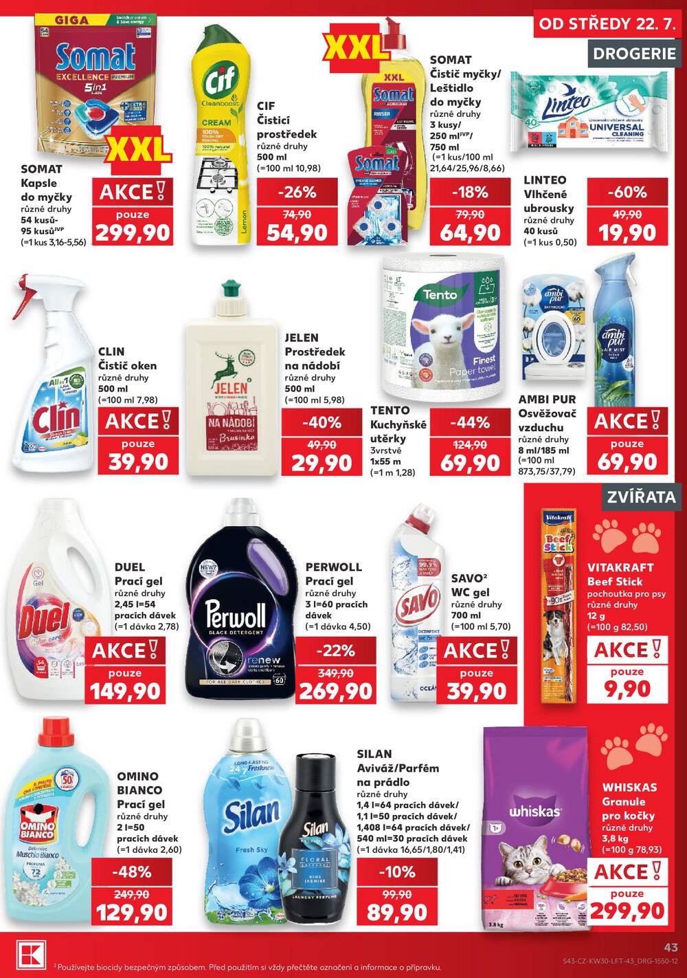 Kaufland 22.7. - 28.7. - Kaufland - Děčín