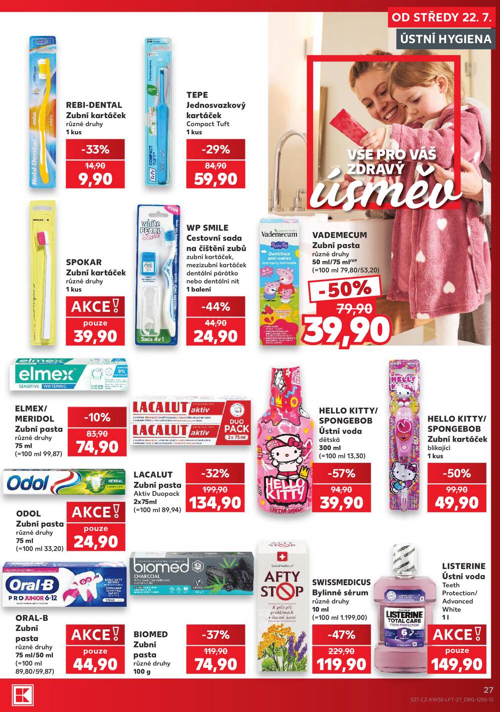 Leták Kaufland - Kaufland 22.7. - 28.7. - Kaufland - Mladá Boleslav - strana 27 Leták Kaufland - Kaufland 22.7. - 28.7. - Kaufland - Mladá Boleslav - strana 27