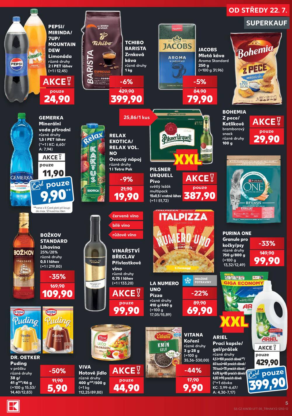 Kaufland 22.7. - 28.7. - Kaufland - Chrudim