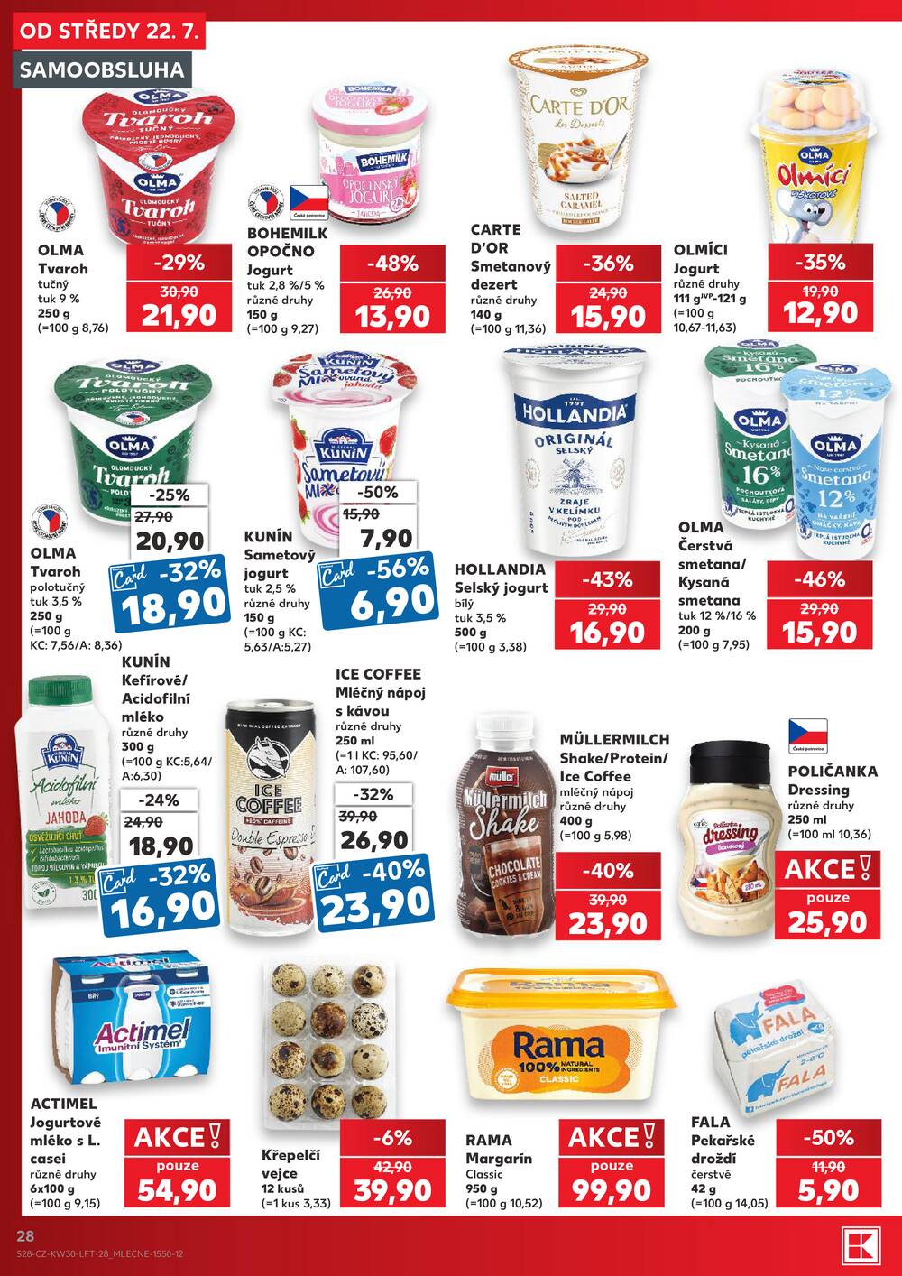 Kaufland 22.7. - 28.7. - Kaufland - Chrudim
