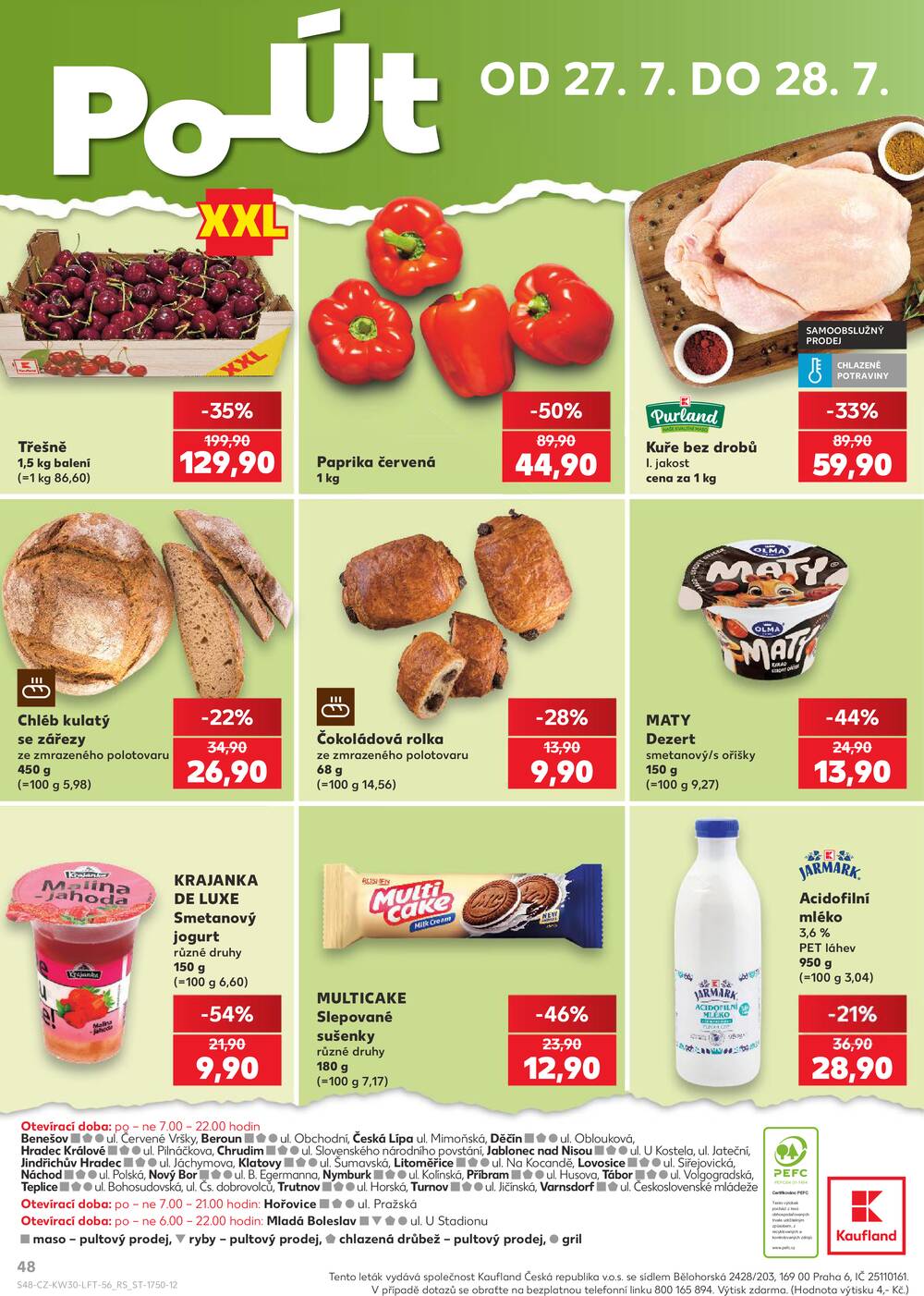 Kaufland 22.7. - 28.7. - Kaufland - Chrudim