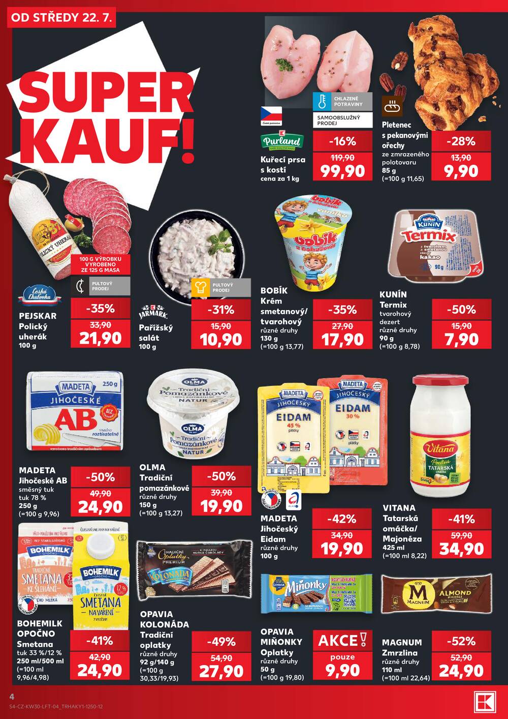 Kaufland 22.7. - 28.7. - Kaufland - Třinec - Lyžbice