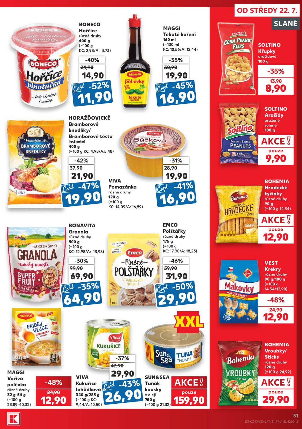 Kaufland 22.7. - 28.7. - Kaufland - Třinec - Lyžbice