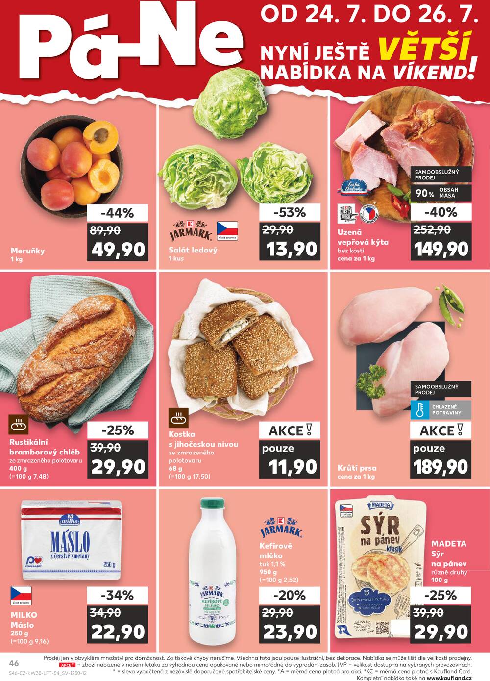 Leták Kaufland - Kaufland 22.7. - 28.7. - Kaufland - Sokolov - strana 46