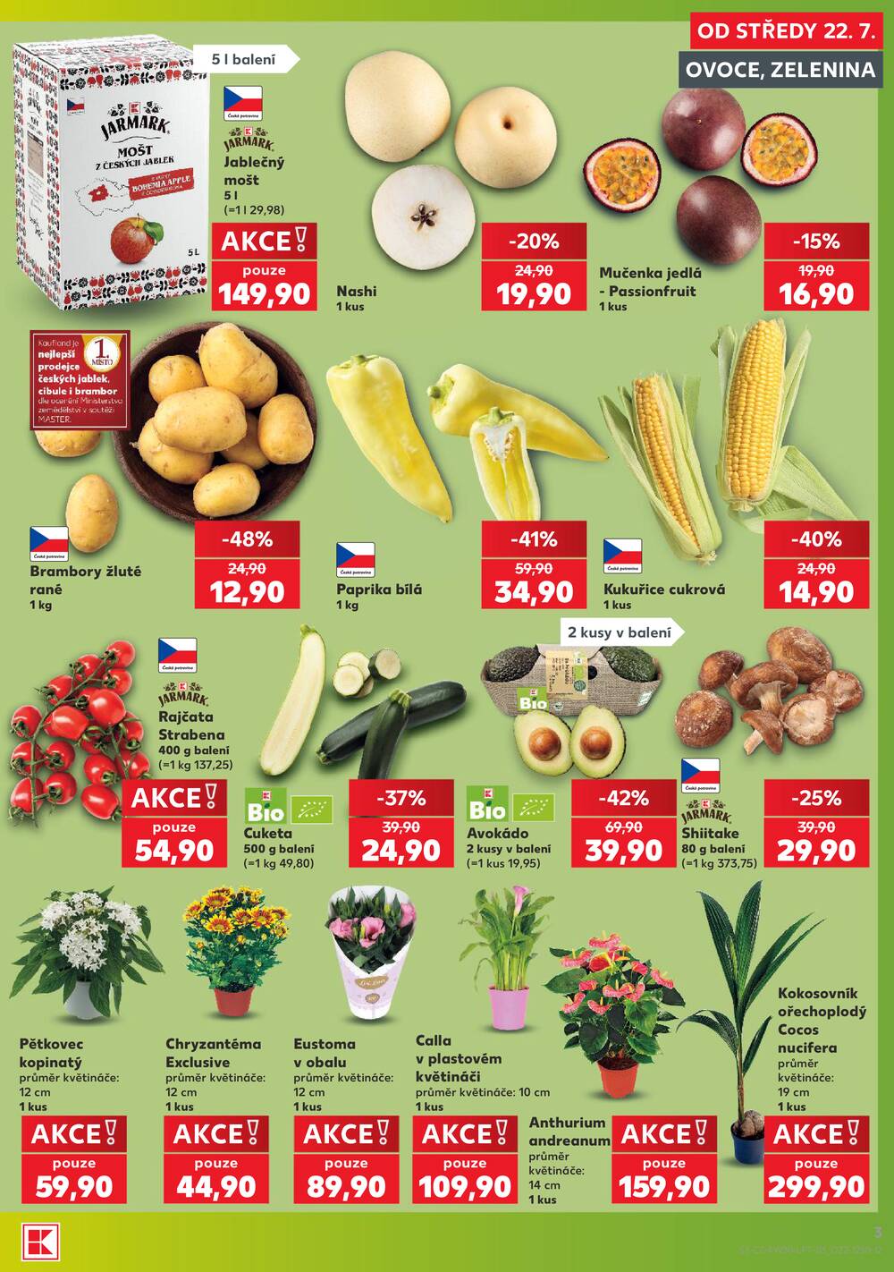 Leták Kaufland - Kaufland 22.7. - 28.7. - Kaufland Moravská Třebová - strana 3 Leták Kaufland - Kaufland 22.7. - 28.7. - Kaufland Moravská Třebová - strana 3
