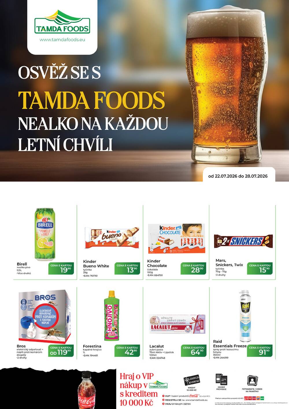 Leták Tamda Foods - Tamda Foods od 22.7. do 28.7.2026 - strana 1 Leták Tamda Foods - Tamda Foods od 22.7. do 28.7.2026 - strana 1