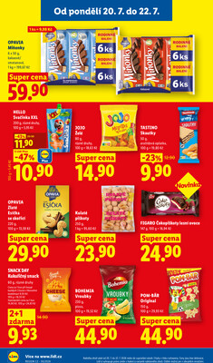 Lidl od 20.7. do 22.7.2026