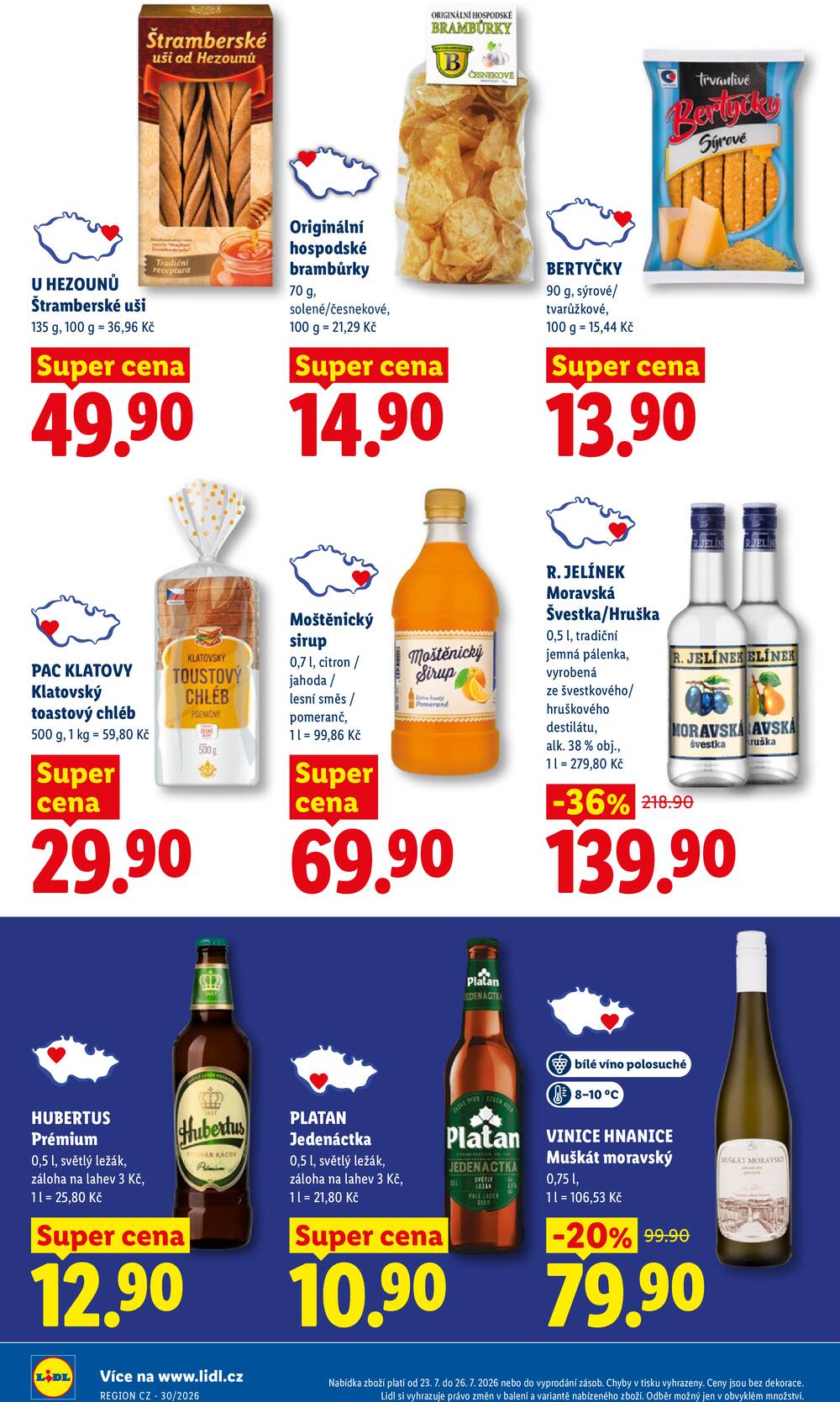 Lidl Čtvrtek od 23.7. do 26.7.2026