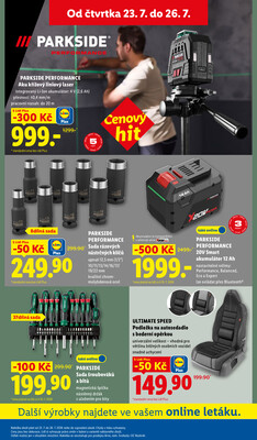 Lidl Čtvrtek od 23.7. do 26.7.2026