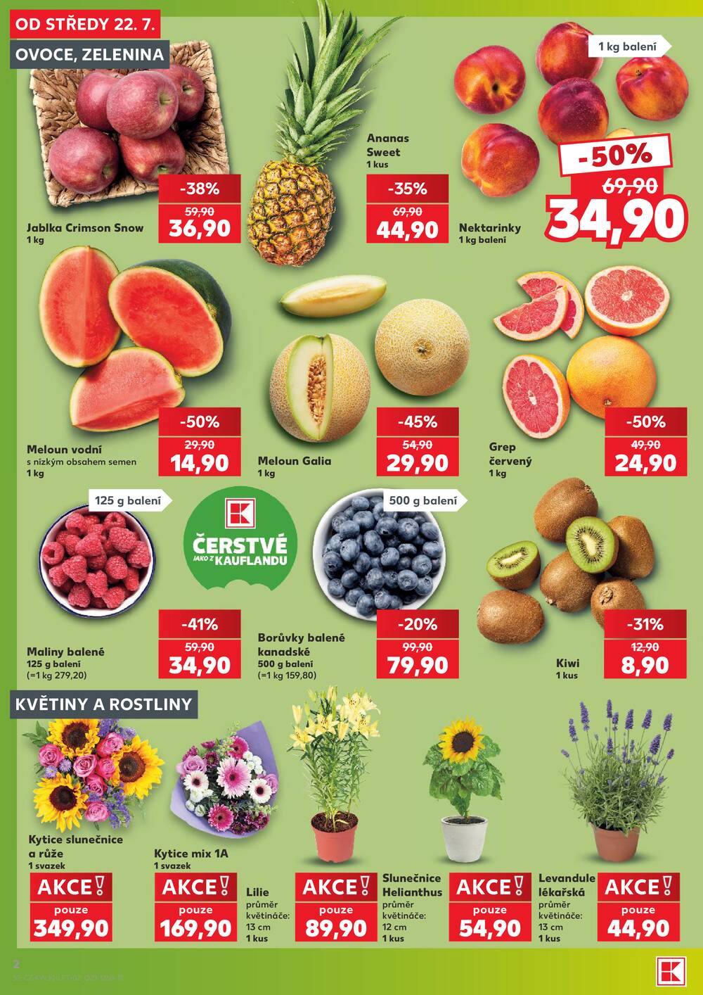 Leták Kaufland - Kaufland 22.7. - 28.7. - Kaufland - Chomutov - centrum - strana 2 Leták Kaufland - Kaufland 22.7. - 28.7. - Kaufland - Chomutov - centrum - strana 2