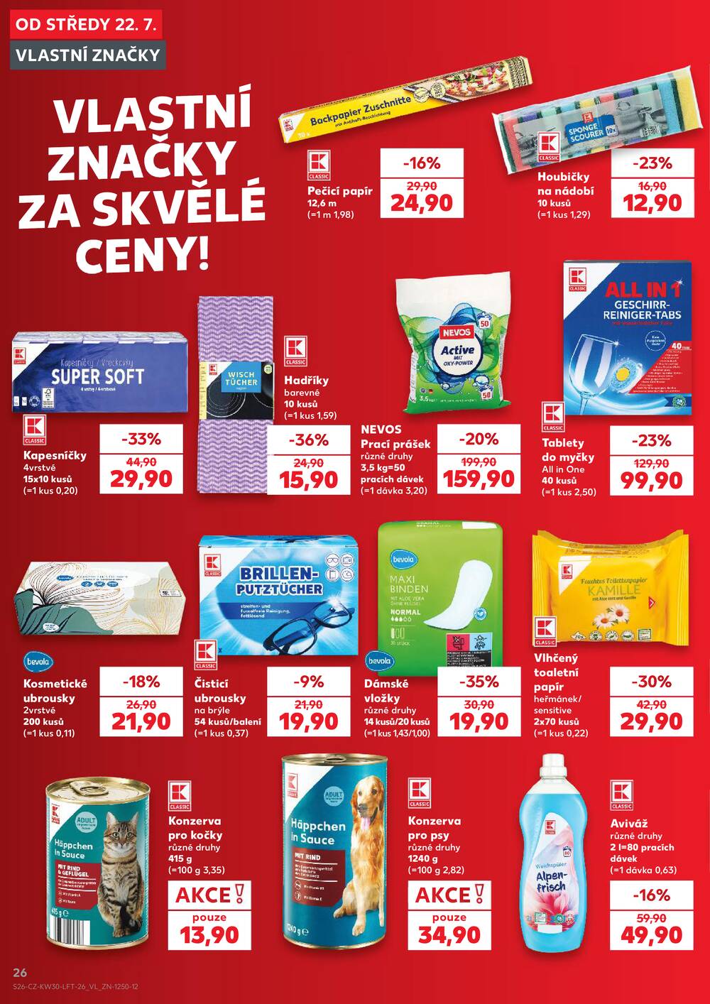 Leták Kaufland - Kaufland 22.7. - 28.7. - Kaufland - Chomutov - centrum - strana 26 Leták Kaufland - Kaufland 22.7. - 28.7. - Kaufland - Chomutov - centrum - strana 26