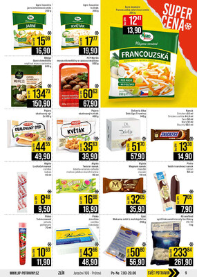 JIP Cash & Carry Brno, Praha, Ostrava, Jilemnice, Pardubice, Ostrava, Karlovy Vary, Olomouc a Zlín od 22.7. do 28.7.2026