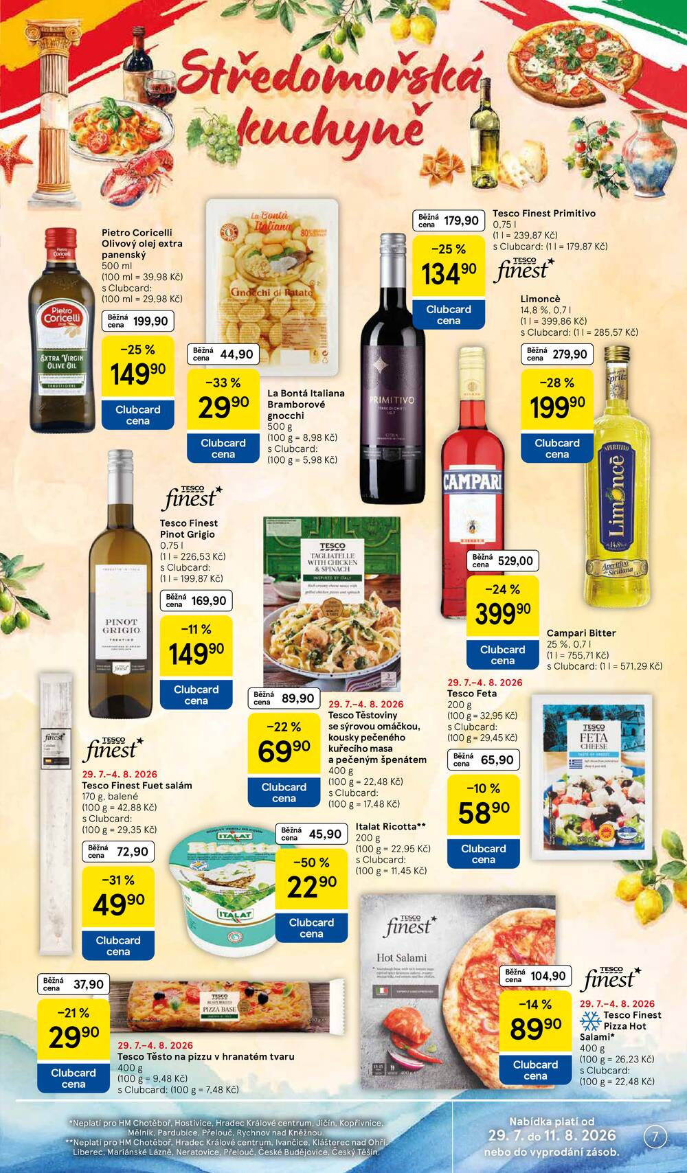 Leták Tesco - Tesco hypermarkety od 29.7. do 4.8.2026 - strana 7