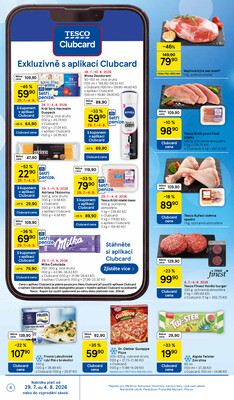 Tesco hypermarkety od 29.7. do 4.8.2026