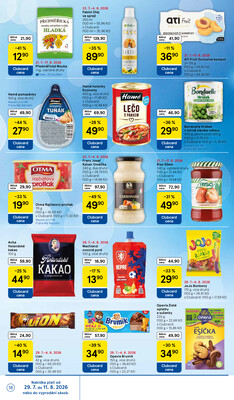 Tesco hypermarkety od 29.7. do 4.8.2026