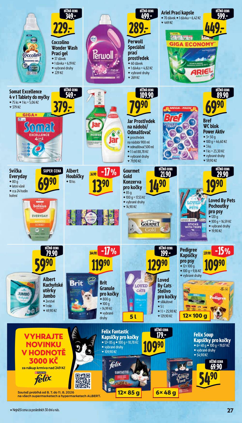Albert Supermarket od 29.7. do 4.8.2026