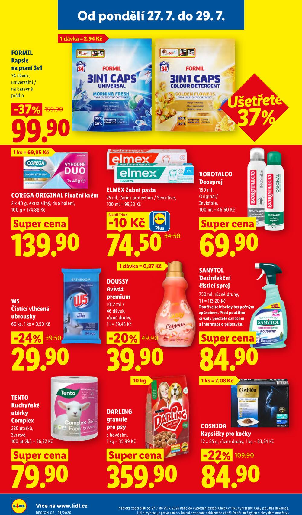 Lidl od 27.7. do 29.7.2026