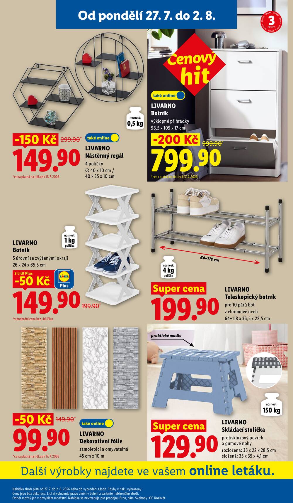 Leták Lidl - Lidl od 27.7. do 29.7.2026 - strana 43 Leták Lidl - Lidl od 27.7. do 29.7.2026 - strana 43