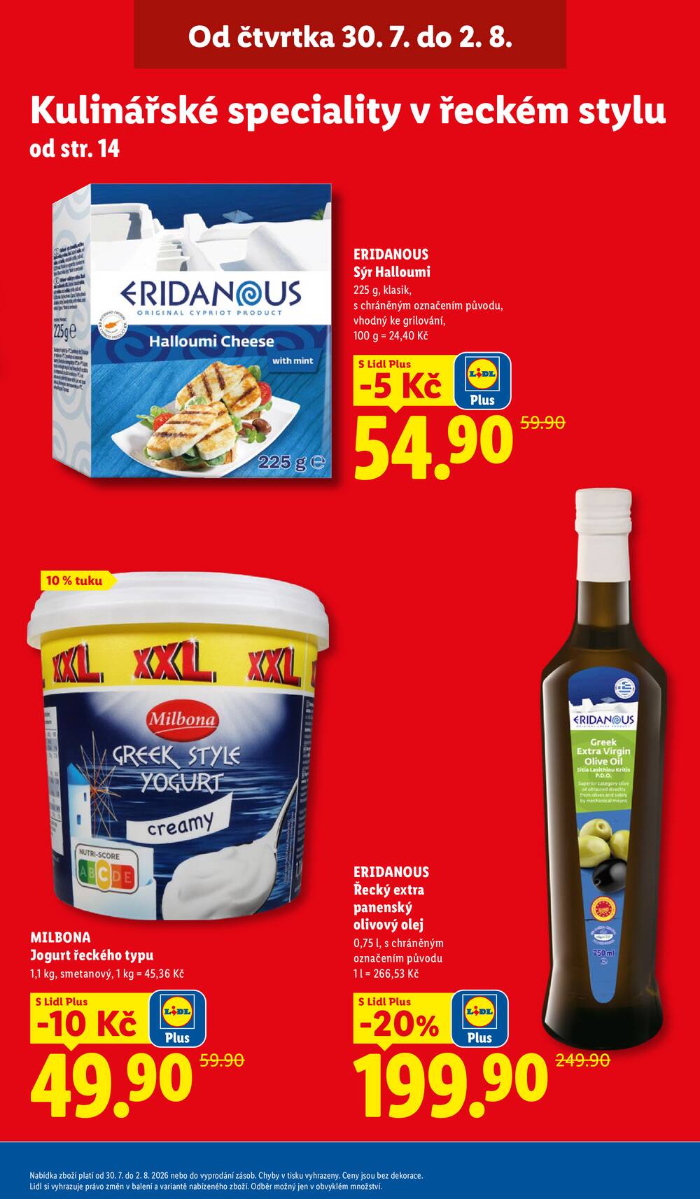 Leták Lidl - Lidl Čtvrtek od 30.7. do 2.8.2026 - strana 3