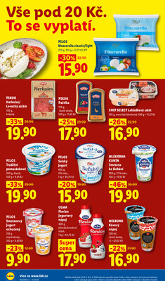 Lidl Čtvrtek od 30.7. do 2.8.2026