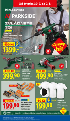 Lidl Čtvrtek od 30.7. do 2.8.2026
