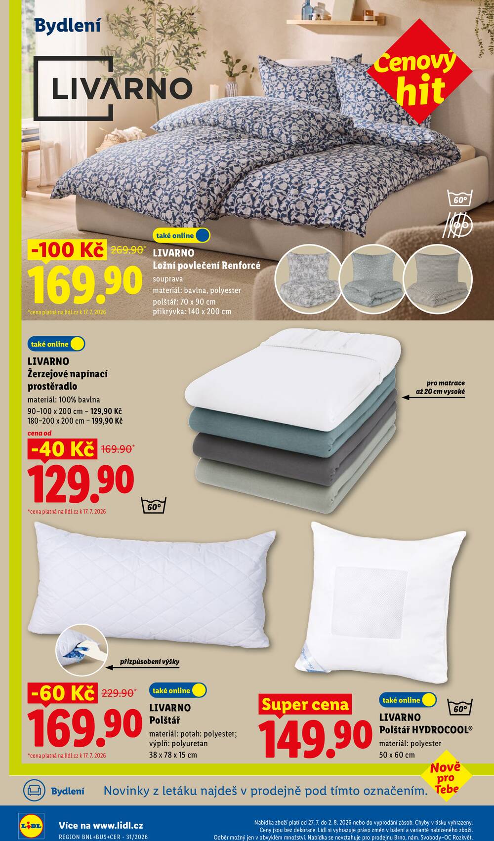 Lidl Spotřební zboží 27.7. - 2.8.