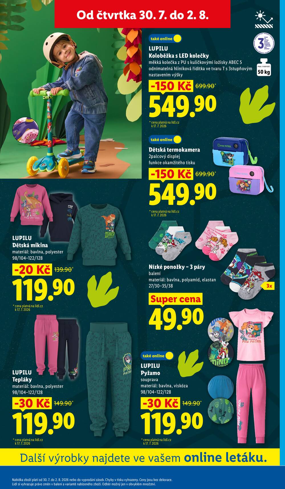 Lidl Spotřební zboží 27.7. - 2.8.