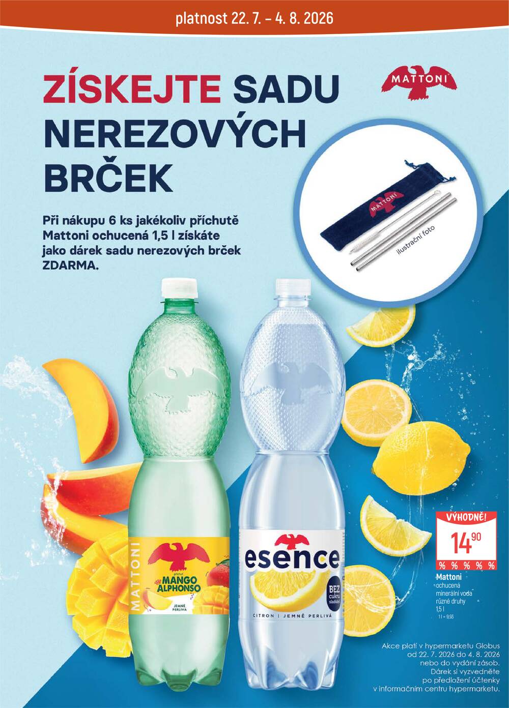 Akční leták Globus 29.7. - 4.8.2026 - Globus Jenišov u Karlových Varů