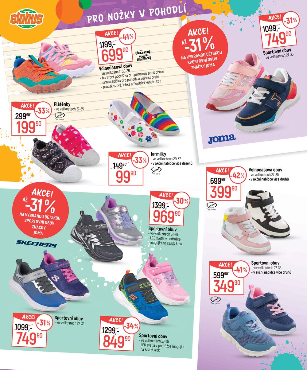 Akční leták Globus 29.7. - 8.9.2026 - Globus Trmice u Ústí nad Labem