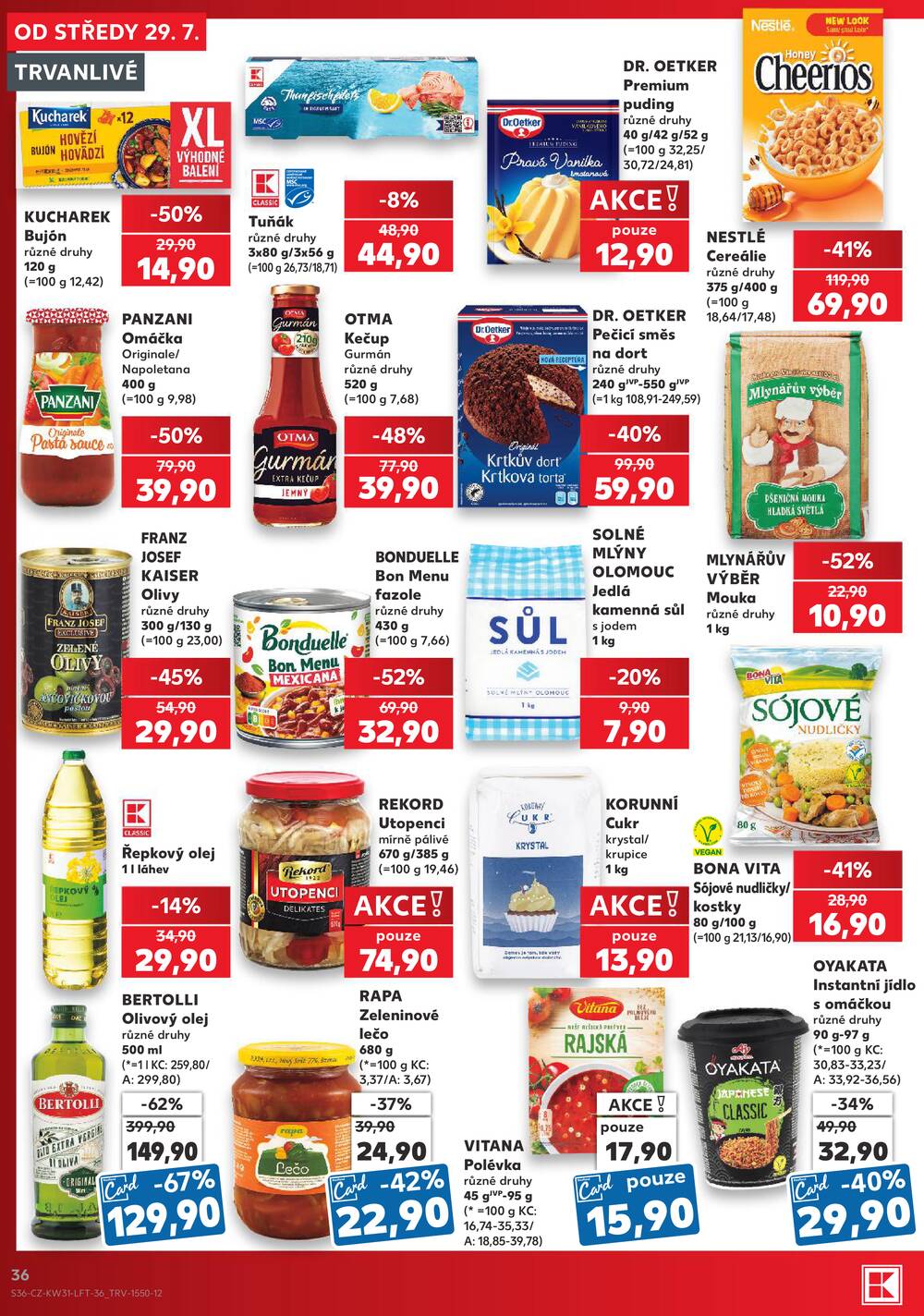 Kaufland 29.7. - 4.8. - Kaufland - Louny
