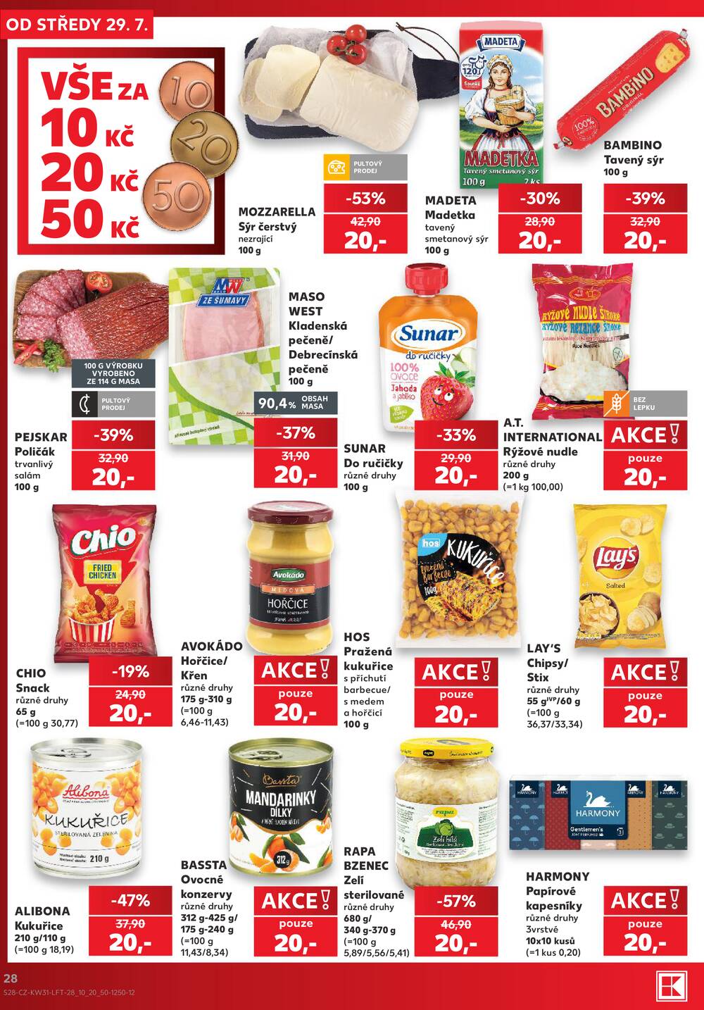 Kaufland 29.7. - 4.8. - Kaufland Praha Čestlice