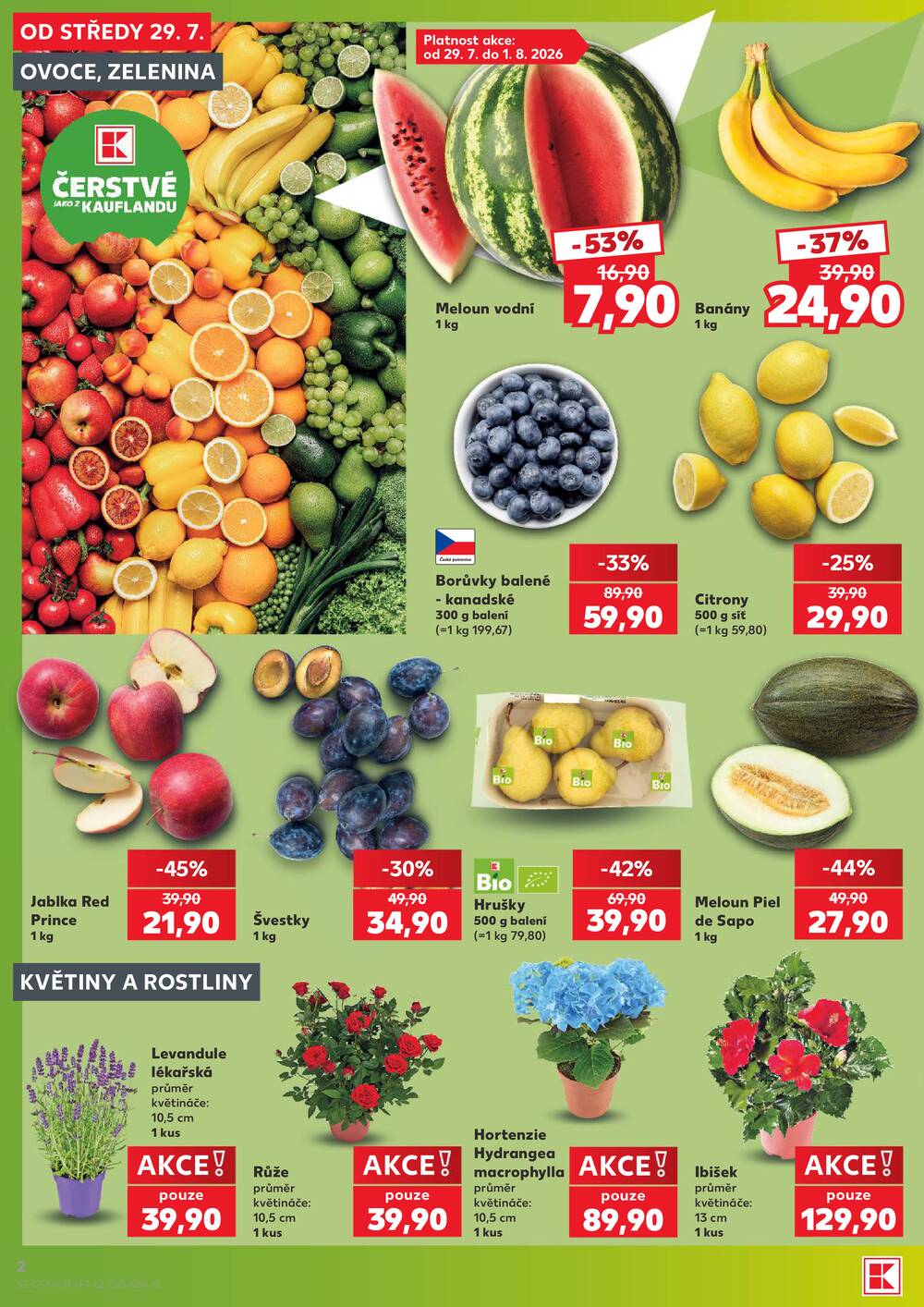Leták Kaufland - Kaufland 29.7. - 4.8. - Kaufland - Jablonec nad Nisou (U Kostela) - strana 2