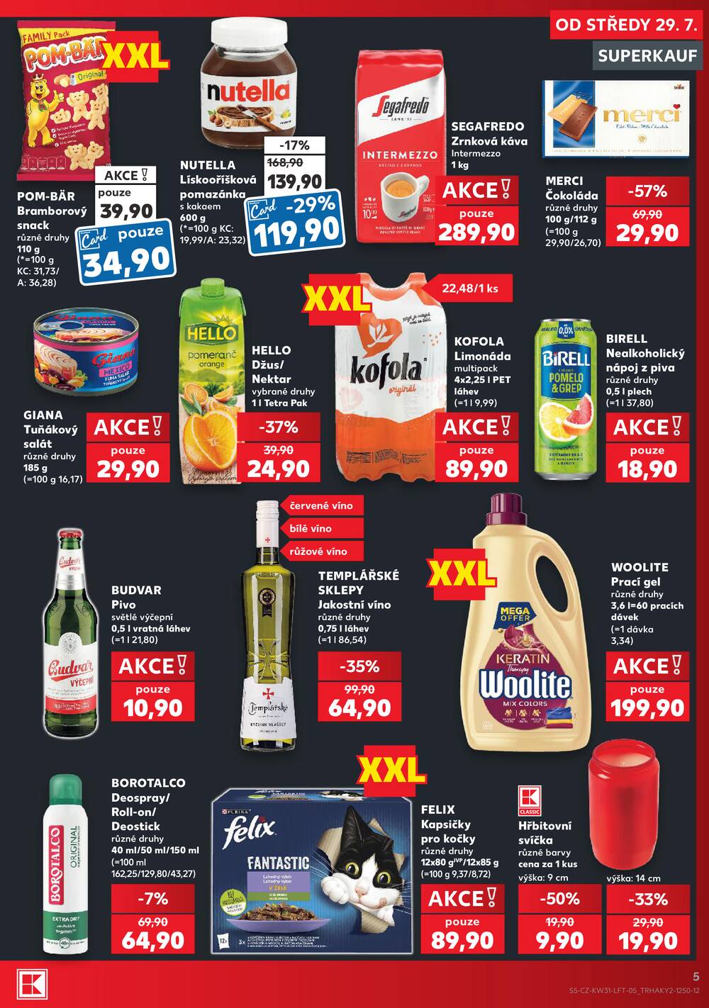 Kaufland 29.7. - 4.8. - Kaufland - Benešov