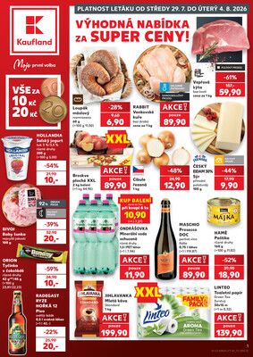 leták Kaufland