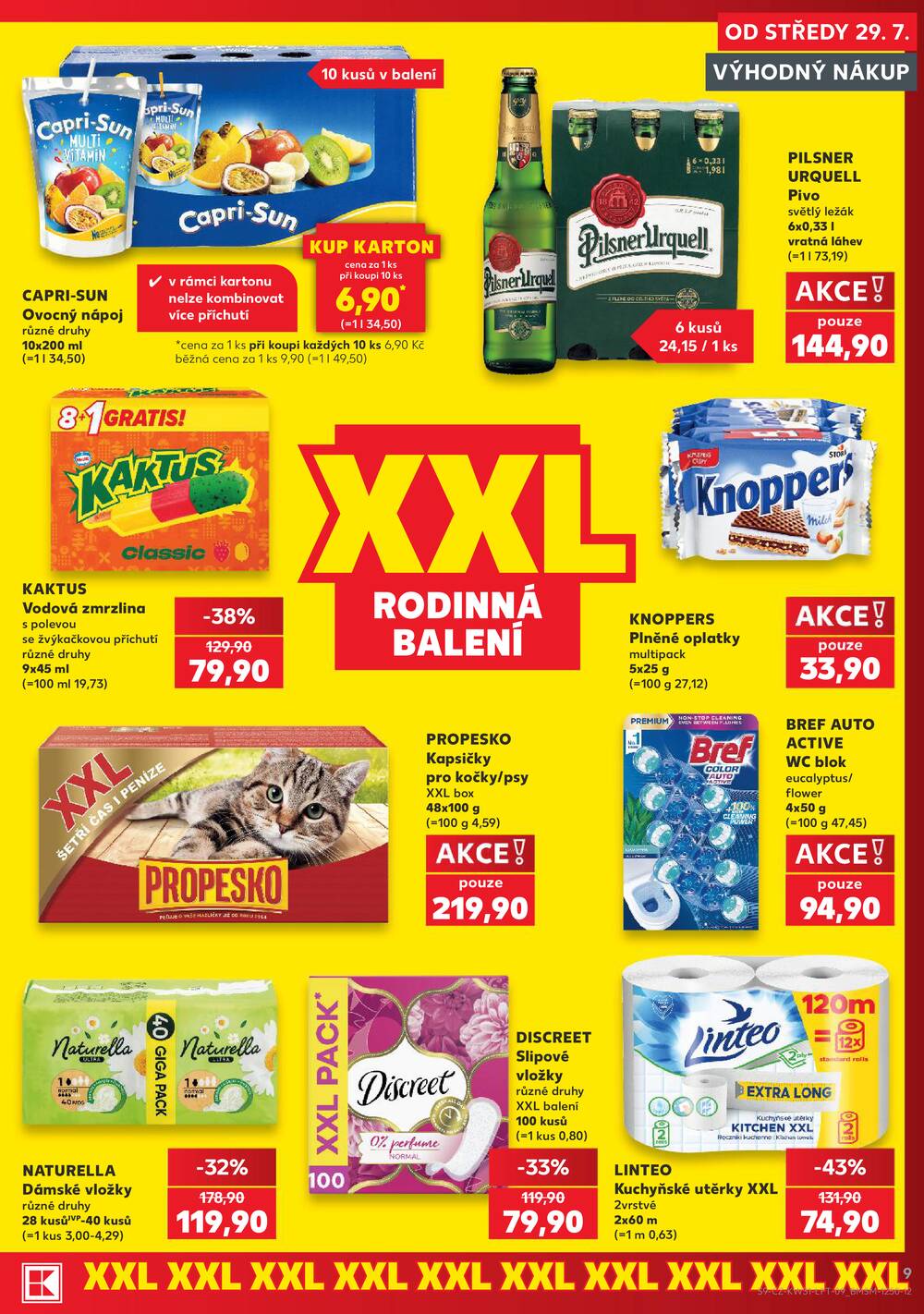 Kaufland 29.7. - 4.8. - Kaufland - Hořovice - Pražská