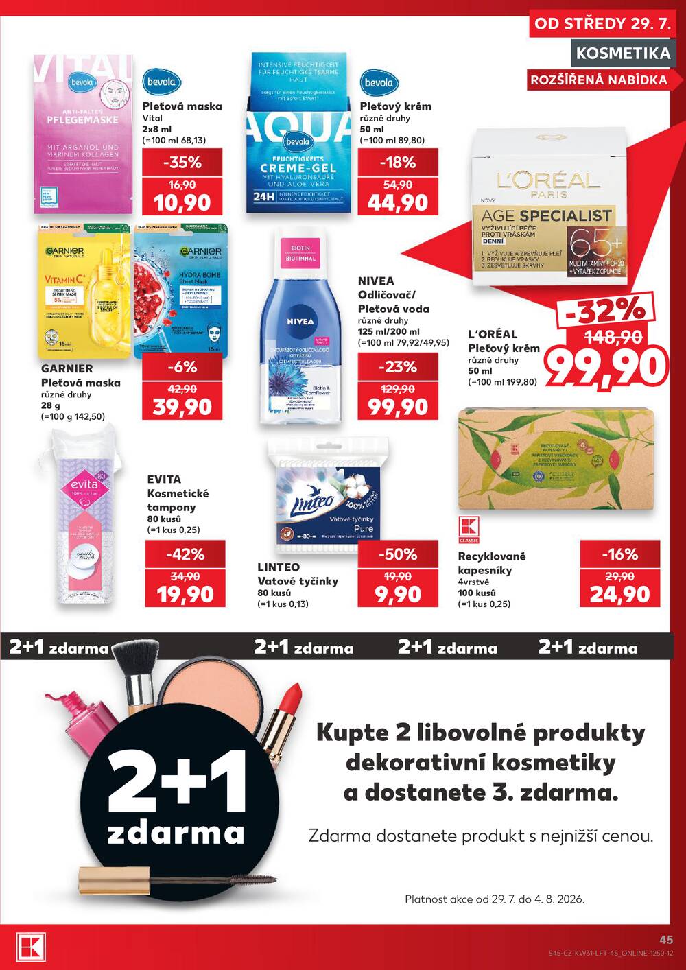 Kaufland 29.7. - 4.8. - Kaufland - Jablonec nad Nisou (Jateční)