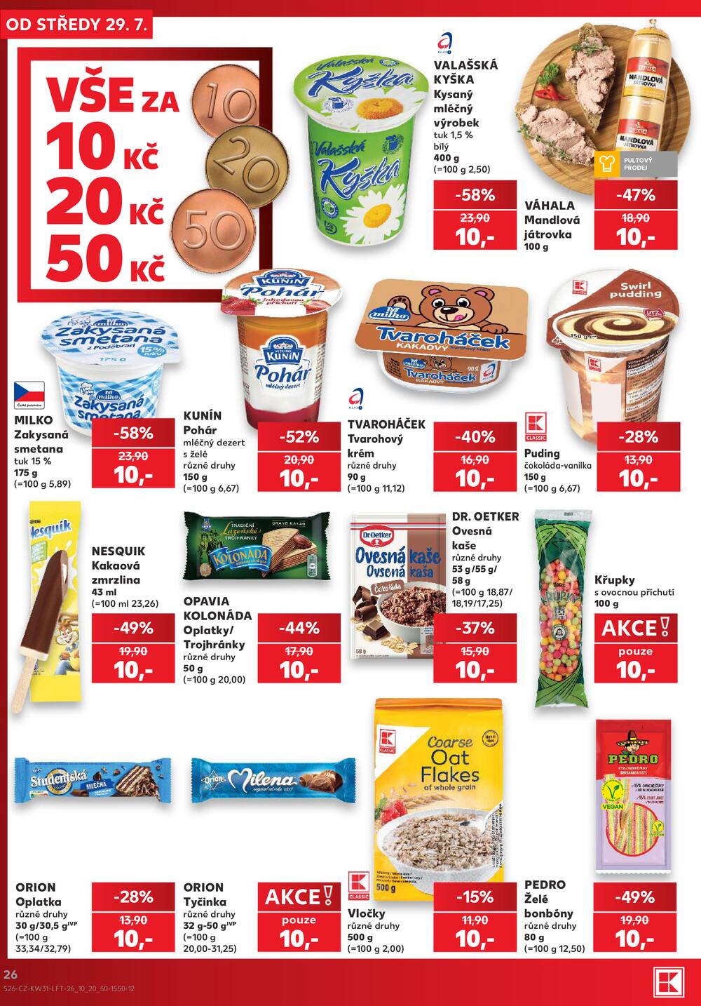 Kaufland 29.7. - 4.8. - Kaufland - Bohumín