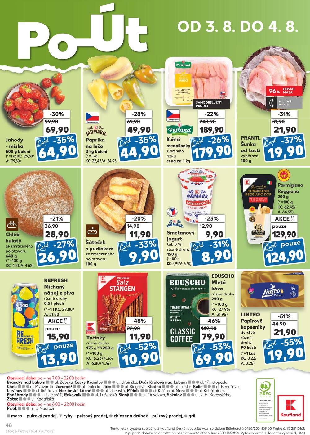 Kaufland 29.7. - 4.8. - Kaufland - Rakovník (ul. Luženská)