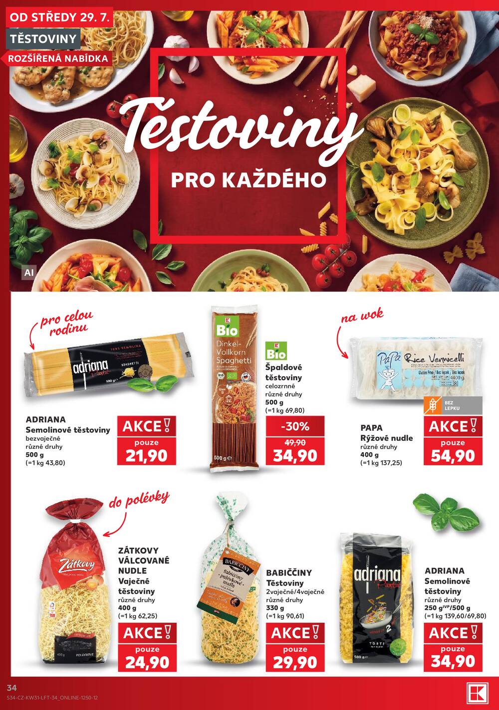 Kaufland 29.7. - 4.8. - Kaufland - Kuřim