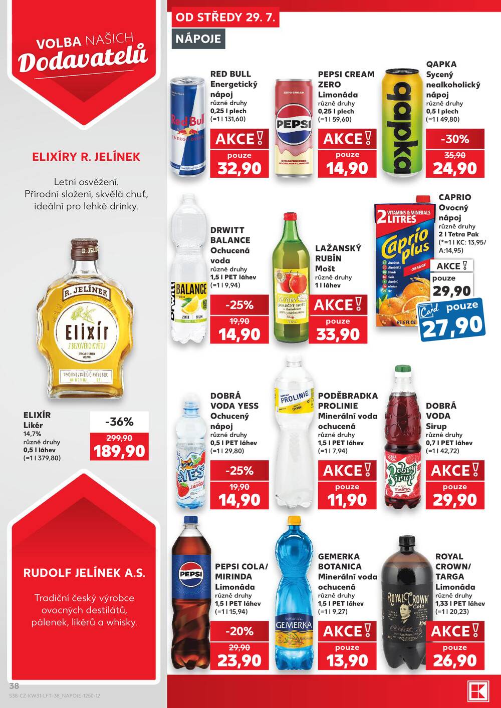 Kaufland 29.7. - 4.8. - Kaufland - Kuřim