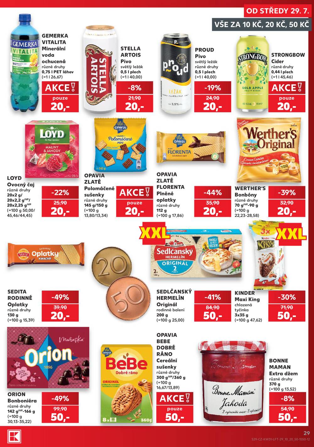 Kaufland 29.7. - 4.8. - Kaufland - Žďár nad Sázavou